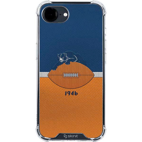NFL Chicago Bears Vintage iPhone 16e Clear Case