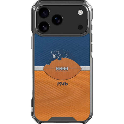 NFL Chicago Bears Vintage iPhone 18 Pro Max Clear Case