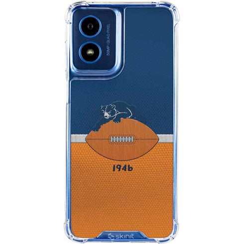 NFL Chicago Bears Vintage Moto G 5G (2024) Clear Case