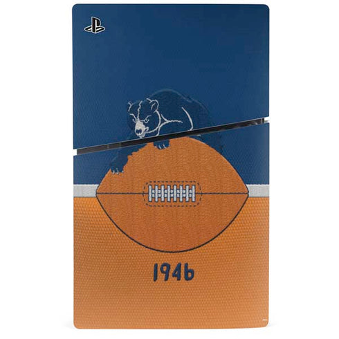 NFL Chicago Bears Vintage PS5 Slim Digital Edition Console Skin