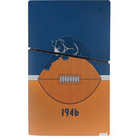 NFL Chicago Bears Vintage PS5 Slim Digital Edition Console Skin