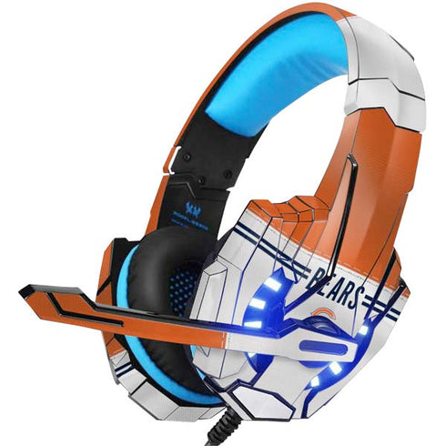 NFL Chicago Bears White Striped BENGOO G9000 Skin