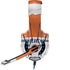NFL Chicago Bears White Striped BENGOO G9000 Skin