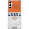 NFL Chicago Bears White Striped Gabb Phone 4 Clear Case