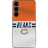 NFL Chicago Bears White Striped Galaxy A16 5G Skin