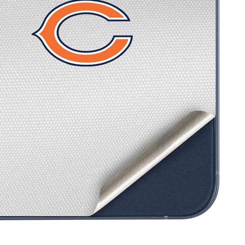 NFL Chicago Bears White Striped Galaxy A35 5G Skin