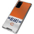 NFL Chicago Bears White Striped Galaxy Note20 5G Clear Case