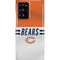 NFL Chicago Bears White Striped Galaxy Note20 Ultra 5G Lite Case