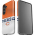 NFL Chicago Bears White Striped Galaxy S25 Plus Impact Case