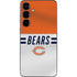 NFL Chicago Bears White Striped Galaxy S24 Skin