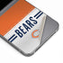 NFL Chicago Bears White Striped Galaxy Z Flip6 Skin