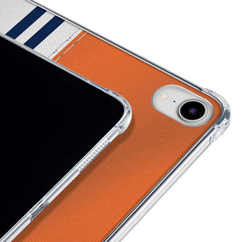 NFL Chicago Bears White Striped iPad 11th Gen (2025) Clear Case