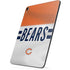 NFL Chicago Bears White Striped Apple iPad Pro Skin