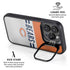 NFL Chicago Bears White Striped iPhone 13 Pro Max Kickstand Case