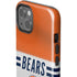NFL Chicago Bears White Striped iPhone 15 Impact Case