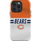 NFL Chicago Bears White Striped iPhone 15 Pro Impact Case