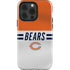 NFL Chicago Bears White Striped iPhone 15 Pro Impact Case