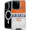 NFL Chicago Bears White Striped iPhone 16 Pro Max MagSafe Case