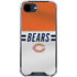 NFL Chicago Bears White Striped iPhone 16e Clear Case