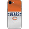 NFL Chicago Bears White Striped iPhone 16e Skin