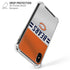 NFL Chicago Bears White Striped iPhone X/XS Clear Case