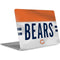 NFL Chicago Bears White Striped Apple MacBook Air Skin