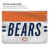 NFL Chicago Bears White Striped MacBook Pro 14in (2021-24) Case plus Skin