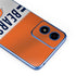 NFL Chicago Bears White Striped Moto G Play 4G (2024) Skin