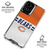 NFL Chicago Bears White Striped Moto G Power 5G (2024) Clear Case