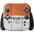 NFL Chicago Bears White Striped Nintendo Switch 2 (2025) with Joy-Con Skin