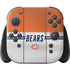 NFL Chicago Bears White Striped Nintendo Switch 2 (2025) Joy-Con Controller Skin