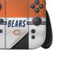 NFL Chicago Bears White Striped Nintendo Switch 2 (2025) Joy-Con Controller Skin