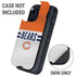 NFL Chicago Bears White Striped Otterbox Defender iPhone Skin
