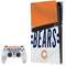 NFL Chicago Bears White Striped PS5 Pro Bundle Skin