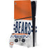 NFL Chicago Bears White Striped PlayStation PS5 Skins