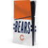 NFL Chicago Bears White Striped PlayStation PS5 Skins
