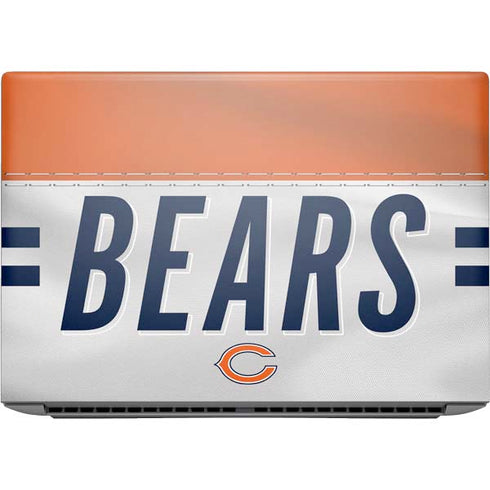 NFL Chicago Bears White Striped HP ZBook Fury 16 G10 Skin