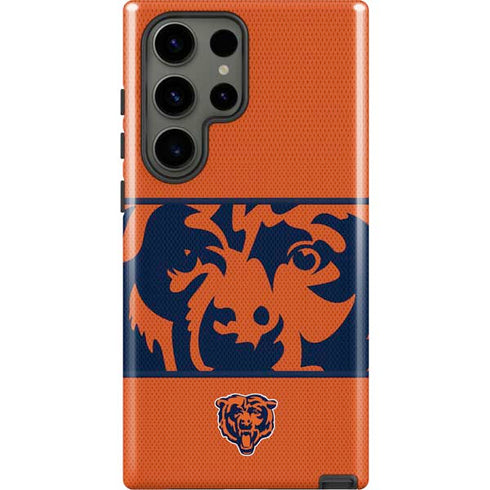 NFL Chicago Bears Zone Block Galaxy S23 Ultra Pro Case
