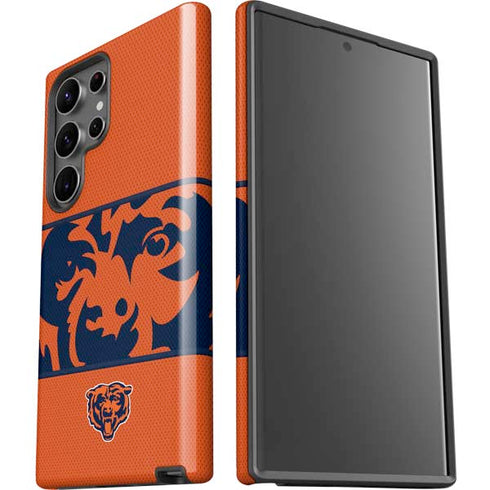 NFL Chicago Bears Zone Block Galaxy S23 Ultra Pro Case