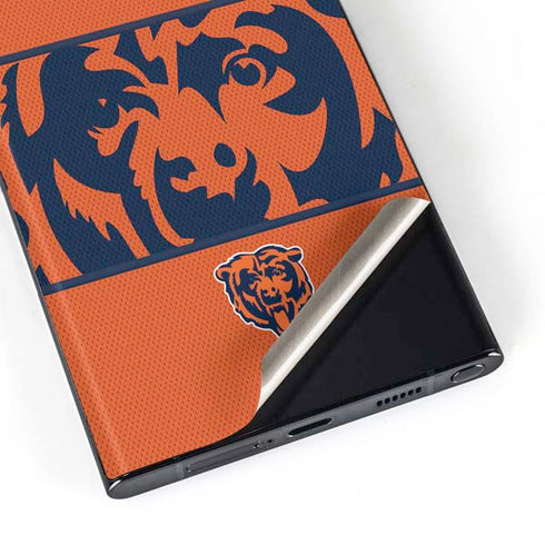 NFL Chicago Bears Zone Block Galaxy Skins
