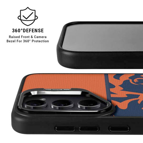 NFL Chicago Bears Zone Block Galaxy S24 FE Kickstand Case