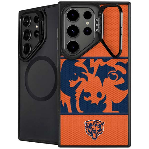 NFL Chicago Bears Zone Block Galaxy S25 Ultra Kickstand Case