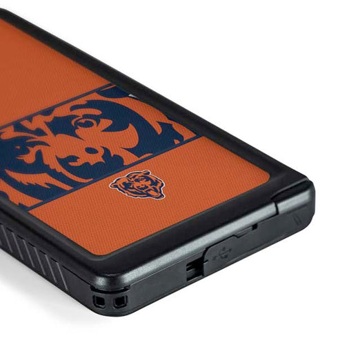NFL Chicago Bears Zone Block Galaxy S24 Ultra Waterproof Case