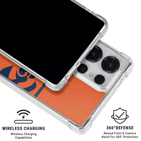 NFL Chicago Bears Zone Block Galaxy S25 Ultra Clear Case