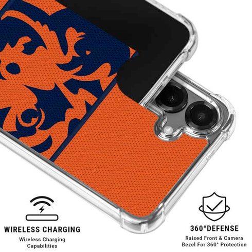 NFL Chicago Bears Zone Block Galaxy S26 Clear Case