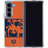 NFL Chicago Bears Zone Block Galaxy Z Fold5 5G Clear Case