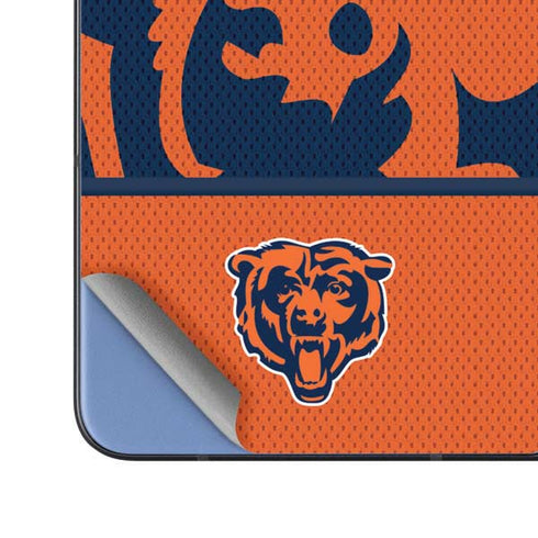 NFL Chicago Bears Zone Block Galaxy Z Fold5 5G Skin