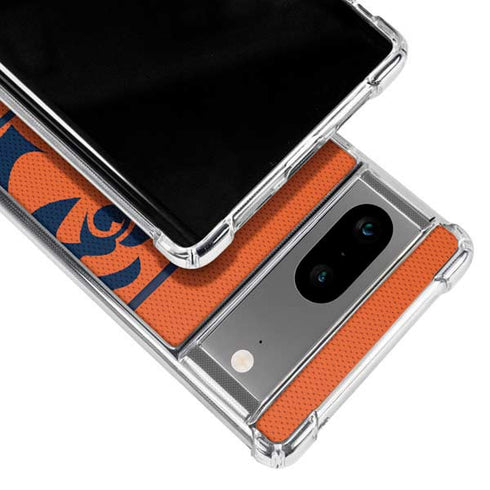 NFL Chicago Bears Zone Block Google Pixel 8a Clear Case