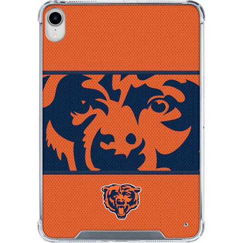 NFL Chicago Bears Zone Block iPad 11th Gen (2025) Clear Case