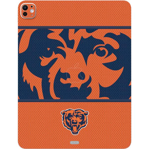NFL Chicago Bears Zone Block iPad Pro 13in M4 (2024) Skin